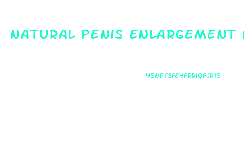 Natural Penis Enlargement Foods