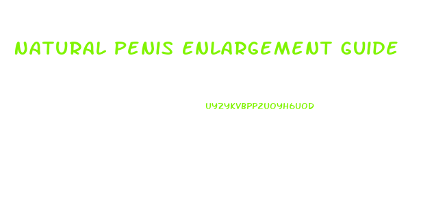 Natural Penis Enlargement Guide