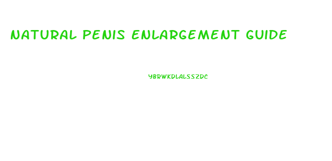 Natural Penis Enlargement Guide