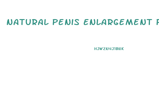 Natural Penis Enlargement Plants