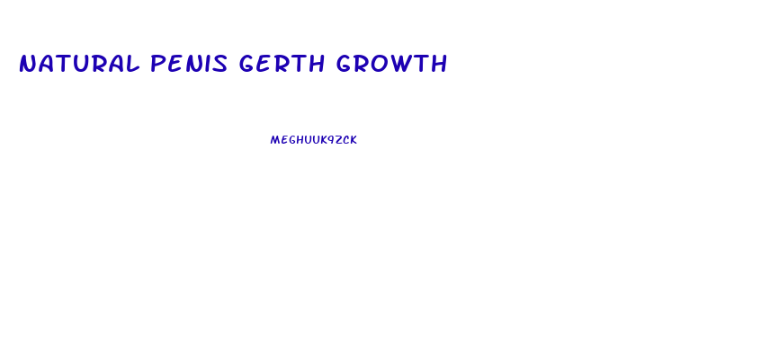 Natural Penis Gerth Growth