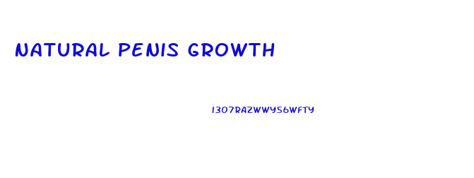 Natural Penis Growth