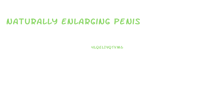 Naturally Enlarging Penis