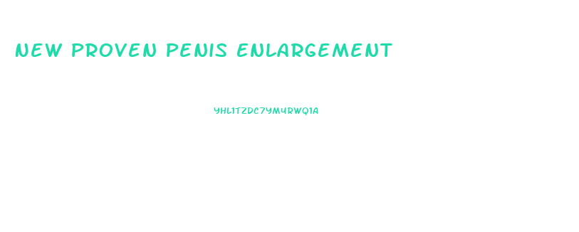 New Proven Penis Enlargement