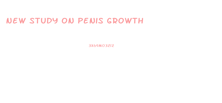 New Study On Penis Growth