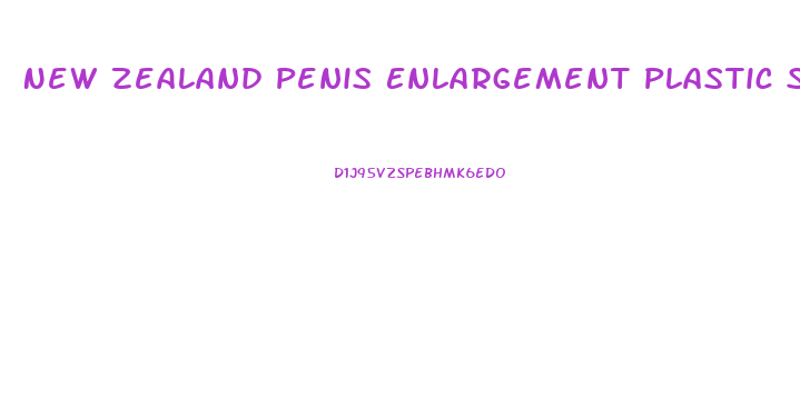 New Zealand Penis Enlargement Plastic Surgeon