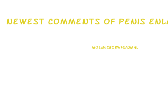 Newest Comments Of Penis Enlargement Program