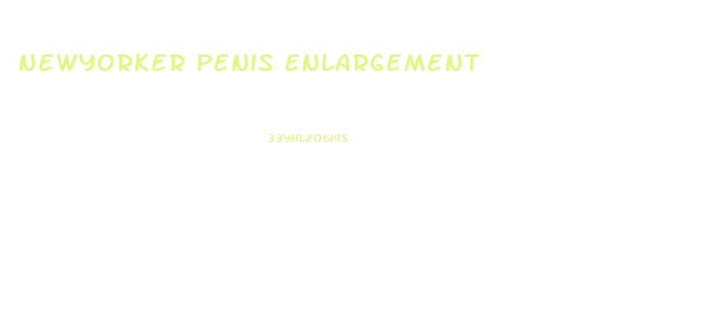 Newyorker Penis Enlargement