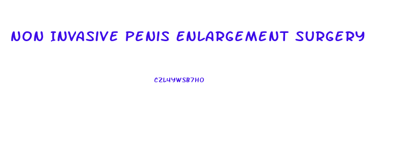 Non Invasive Penis Enlargement Surgery