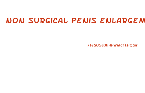 Non Surgical Penis Enlargement Ha Gel