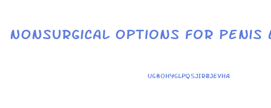 Nonsurgical Options For Penis Enlargement Priapus Injection