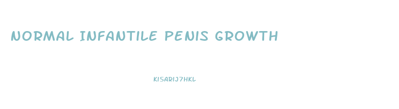 Normal Infantile Penis Growth