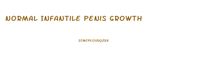 Normal Infantile Penis Growth