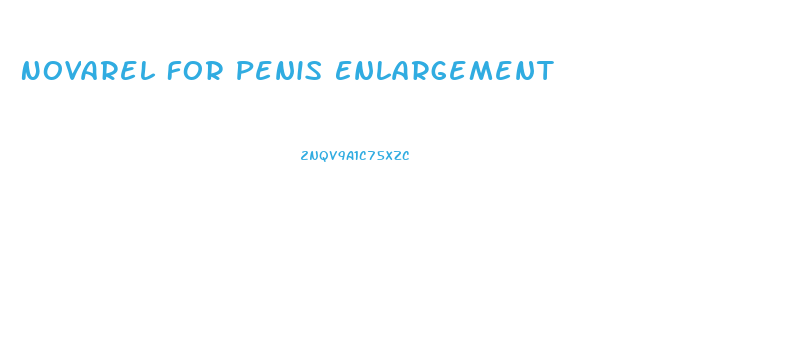 Novarel For Penis Enlargement