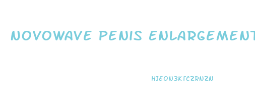 Novowave Penis Enlargement