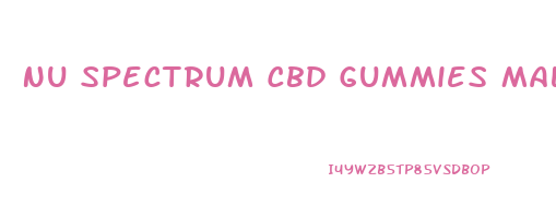 Nu Spectrum Cbd Gummies Male Enhancement