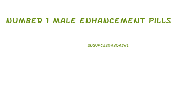 Number 1 Male Enhancement Pills