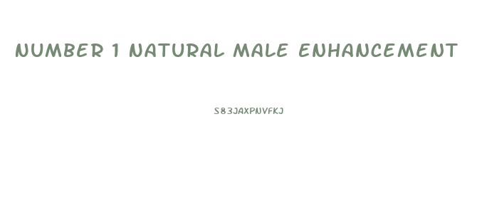 Number 1 Natural Male Enhancement