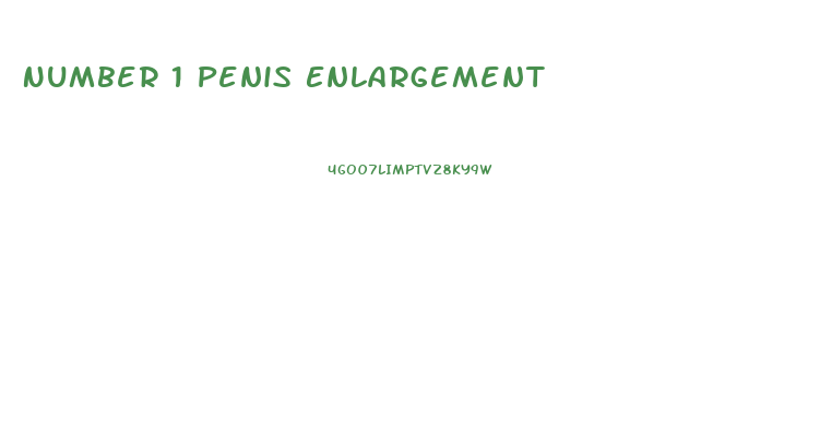 Number 1 Penis Enlargement
