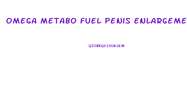 Omega Metabo Fuel Penis Enlargement