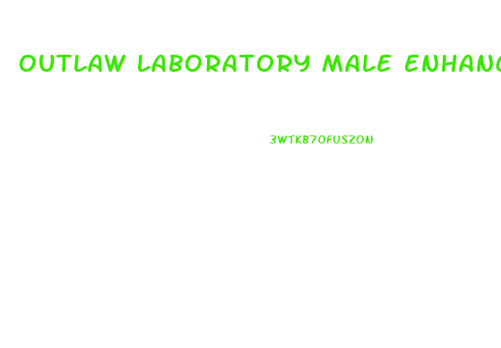 Outlaw Laboratory Male Enhancement