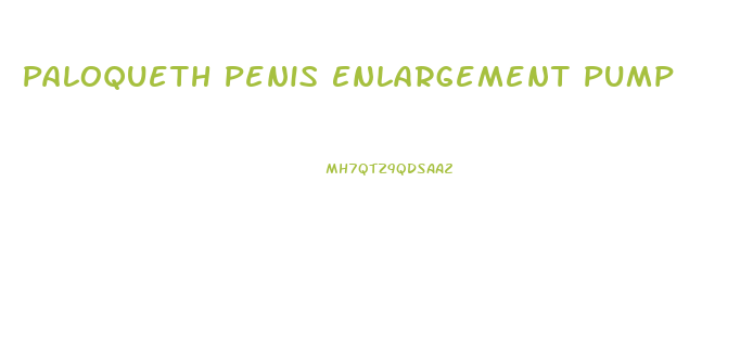 Paloqueth Penis Enlargement Pump