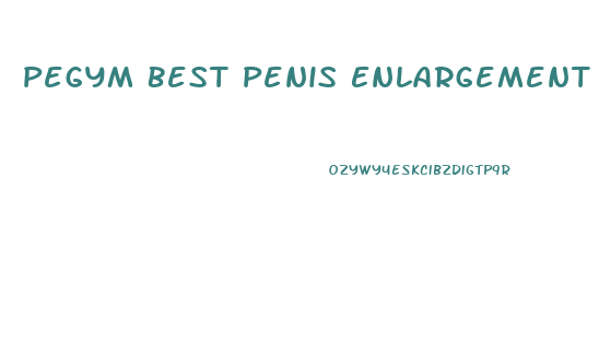 Pegym Best Penis Enlargement Surgeon