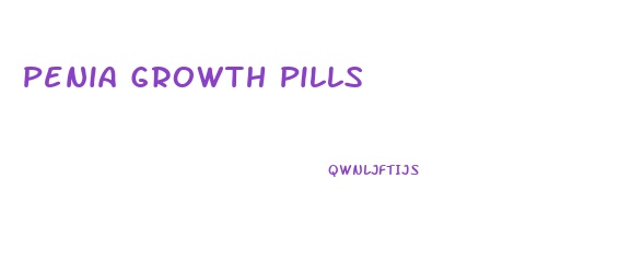 Penia Growth Pills