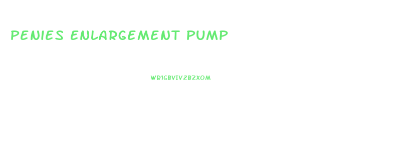 Penies Enlargement Pump