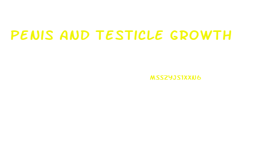 Penis And Testicle Growth