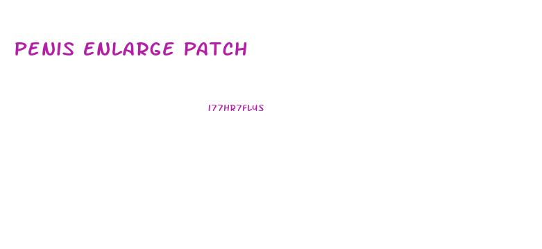 Penis Enlarge Patch