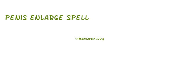 Penis Enlarge Spell