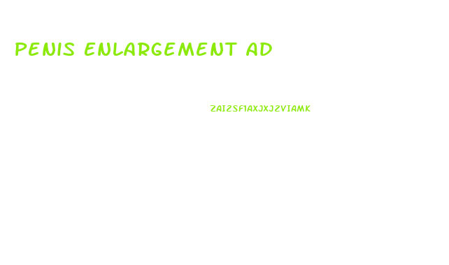 Penis Enlargement Ad