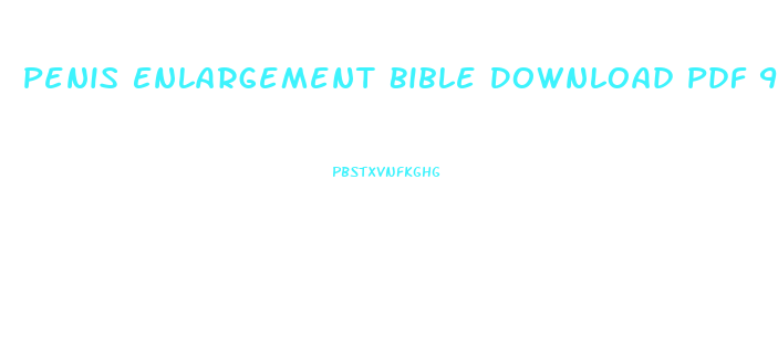 Penis Enlargement Bible Download Pdf 94 Pages