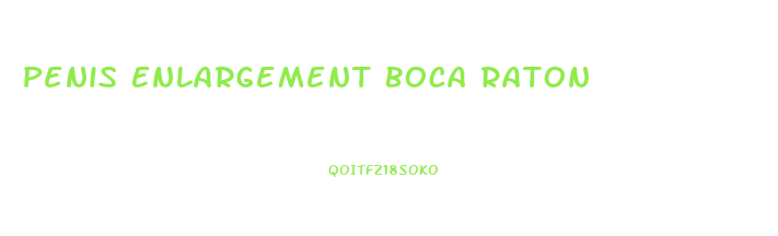 Penis Enlargement Boca Raton