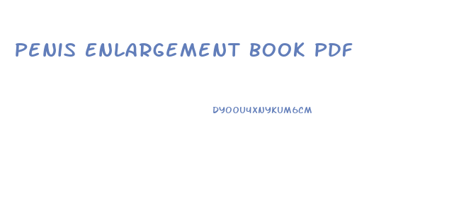 Penis Enlargement Book Pdf