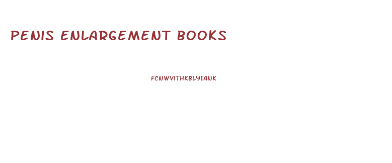Penis Enlargement Books