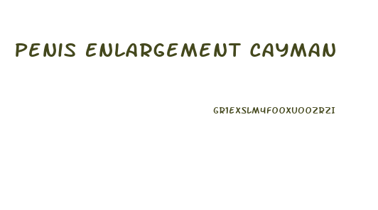 Penis Enlargement Cayman