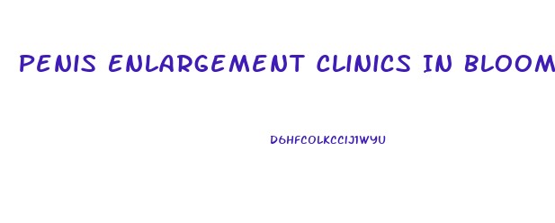 Penis Enlargement Clinics In Bloomington Illinios
