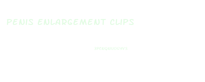 Penis Enlargement Clips