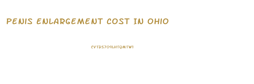 Penis Enlargement Cost In Ohio