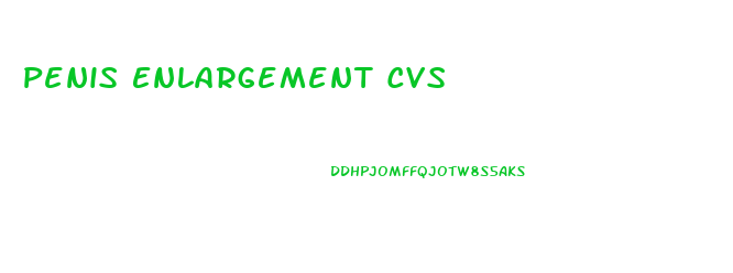 Penis Enlargement Cvs