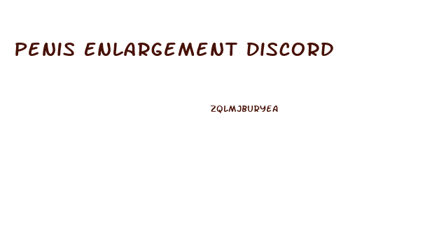 Penis Enlargement Discord