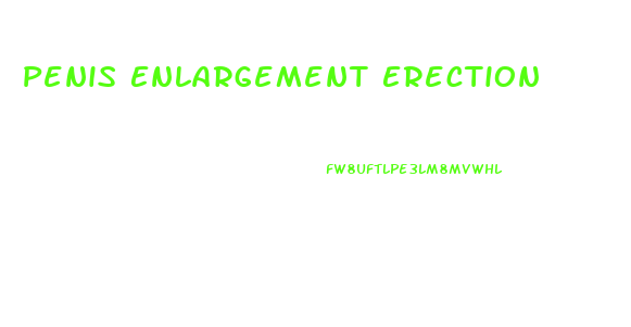 Penis Enlargement Erection