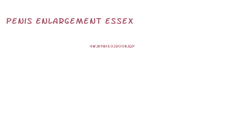 Penis Enlargement Essex