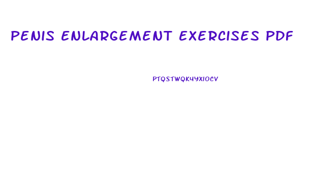 Penis Enlargement Exercises Pdf