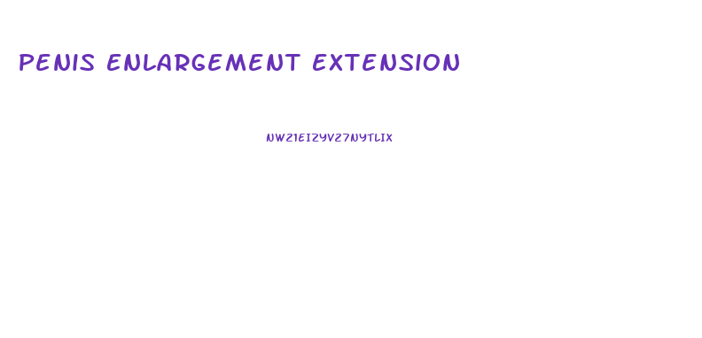 Penis Enlargement Extension