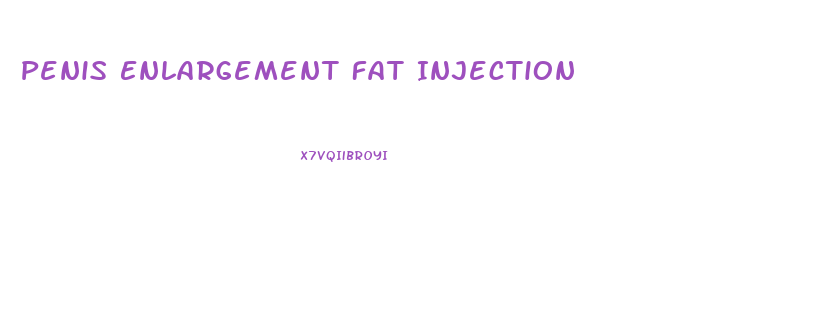 Penis Enlargement Fat Injection