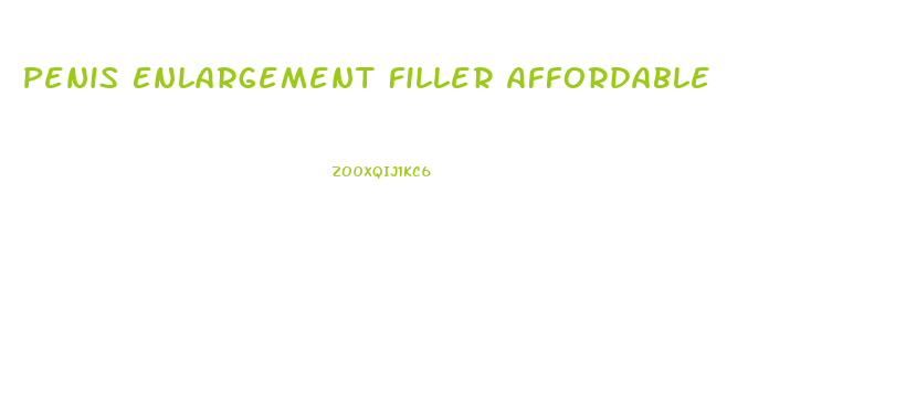 Penis Enlargement Filler Affordable