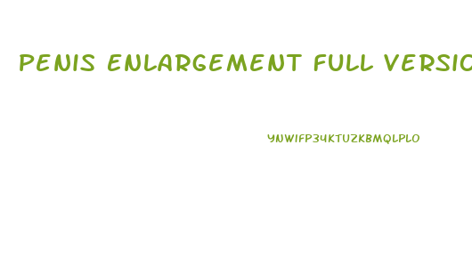 Penis Enlargement Full Version Game